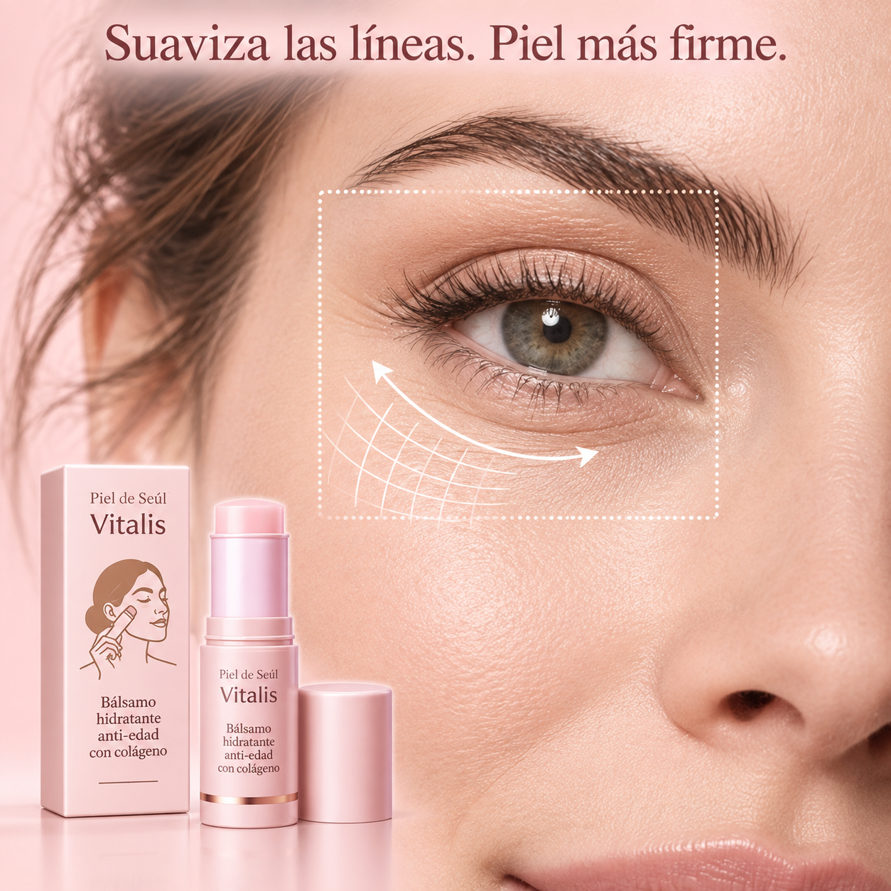 Piel de Seúl VITALIS- Bálsamo hidratante anti-edad con colágeno